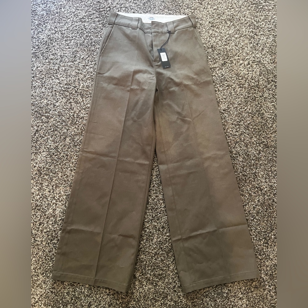 Dickies women’s wide leg work pants 8R
